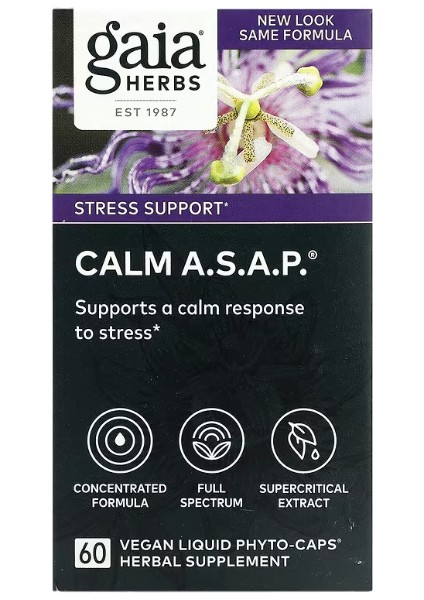 Calm A.s.a.p. 60 Vegan Liquid Phyto-Caps