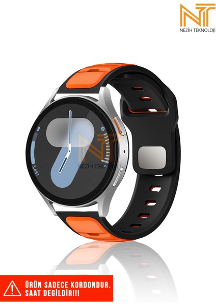 Xiaomi Redmi Watch 5 Active / Redmi 5 Lite Uyumlu Çift Renk Silikon Kordon 22MM