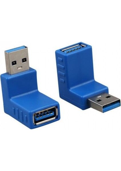 90 Derece USB 3.0 Çevirici Dik USB 3.0 Çevirici L USB 3.0 Çevirici