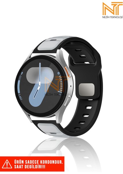 Xiaomi Redmi Watch 5 Active / Redmi 5 Lite Uyumlu Çift Renk Silikon Kordon 22MM