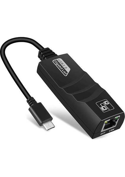 Typec Gigabit Ethernet Çevirici Type-C Ethernet 10-100-1000