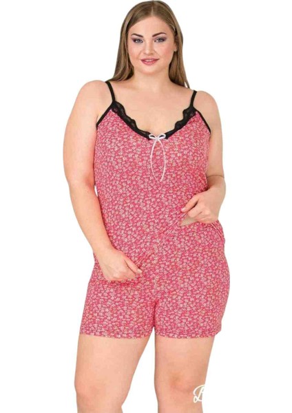 Ip Askılı Şortlu Kadın Pijama Takımı