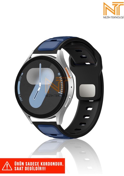 Xiaomi Redmi Watch 5 Active / Redmi 5 Lite Uyumlu Çift Renk Silikon Kordon 22MM