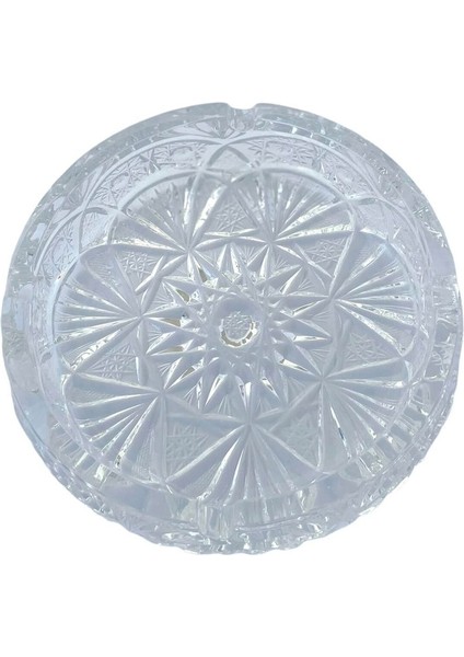 Elite Kristal Cam Yuvarlak Küllük 15CM 1 Adet