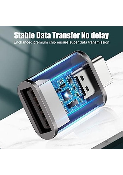 Usb3.0 To Type C Çevirici Dönüştürücü Otg Adaptör Lva-Otgcm