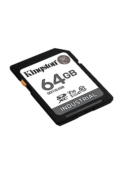 Endüstriyel Sd Kart, 100MB/S'YE Kadar, Yüksek Dayanıklılık, Uhs-I U3 V30 A1, (SDIT/64GB)