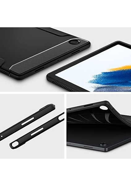 Galaxy Tab A8 10.5" (2022 / 2021) Kılıf Rugged Armor Matte Black - ACS04136