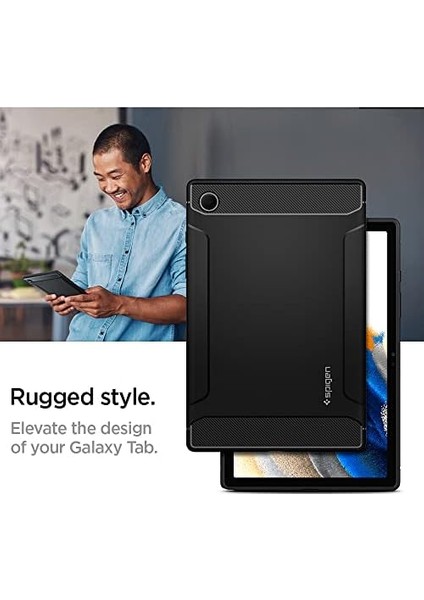 Galaxy Tab A8 10.5" (2022 / 2021) Kılıf Rugged Armor Matte Black - ACS04136