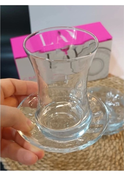 Elite Lav Çay Tabağı Optikli 6'lı 20020 Opt 1 Adet