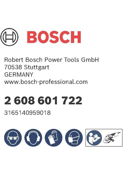 Professional Destek Diski (Cırt Cırtlı, X-Lock Ile), 2608601722