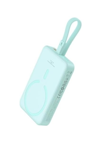 Magsafe Mini Wireless Powerbank 10.000 Mah 20W-SIYAH