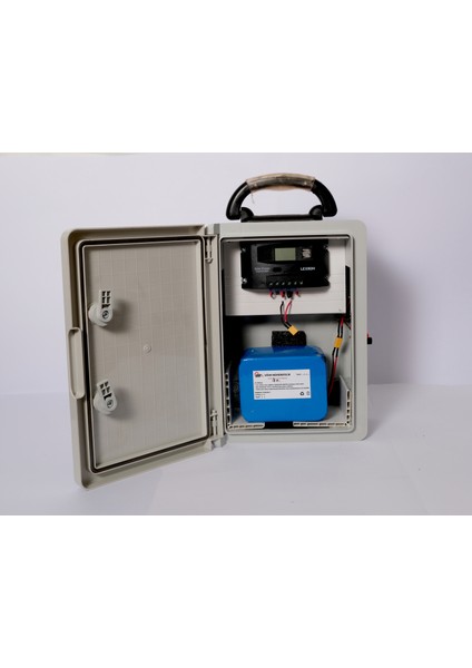 Elektrikli Çit (18A Lifepo Set-5 Set -6) Domuz Ayı Kovucu 50 Watt Panel 1000MT Galv. 200 Ad.seçeceğiniz Izolatör