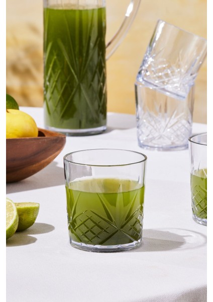 Elite Foret Akrilik Kırılmaz 5 Parça Sürahi Seti Şeffaf 1.5 Lt 1 Adet