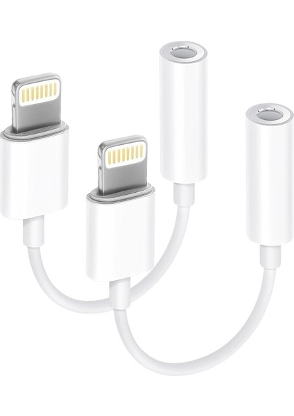 Apple Iphone Ile Uyumlu Bluetooth ile Bağlanmalı Lightning To 3.5mm Aux Dönüştürücü Adaptör iPhone Için Kulaklık DÖNÜŞTÜRÜCÜ(SH-002)