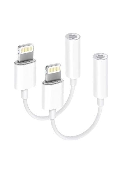 Apple Iphone Ile Uyumlu Bluetooth ile Bağlanmalı Lightning To 3.5mm Aux Dönüştürücü Adaptör iPhone Için Kulaklık DÖNÜŞTÜRÜCÜ(SH-002)
