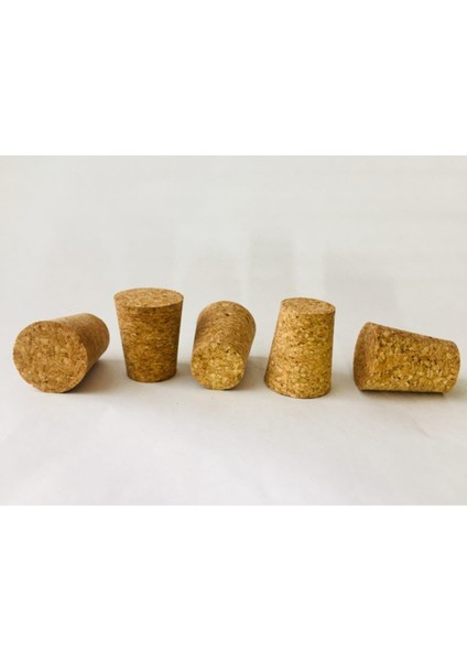 Elite Yağ Şişesi Mantarı- 20X26 mm H30 Mantar Tıpa- Maraska Şişe Mantarı - 100 Adet 1 Adet