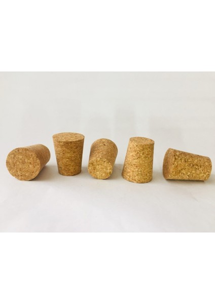 Elite Yağ Şişesi Mantarı- 20X26 mm H30 Mantar Tıpa- Maraska Şişe Mantarı - 100 Adet 1 Adet