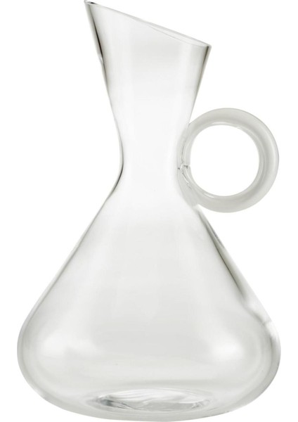 Elite Opal Krem Küpeli Karaf 1 Adet