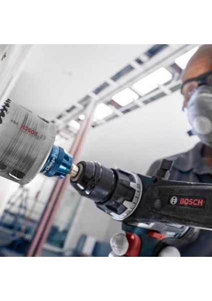 1 x Pro Multi Material Power Change Plus Delik Testeresi (Yumuşak Ahşap, Alçıpan Duvar Için, Çap 76 Mm, Profesyonel Aksesuar, Matkap/tornavida Için)