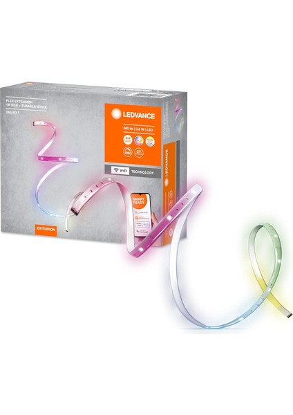 Smart Wifi Flex LED 1m, Beyaz