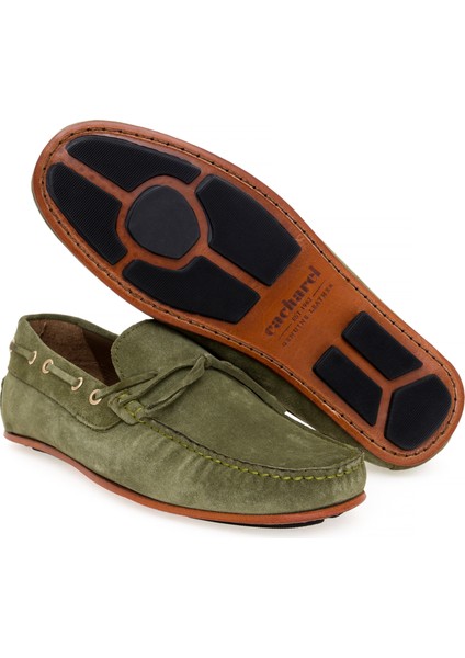 Erkek Haki Loafer Ayakkabı 50268410-VR027