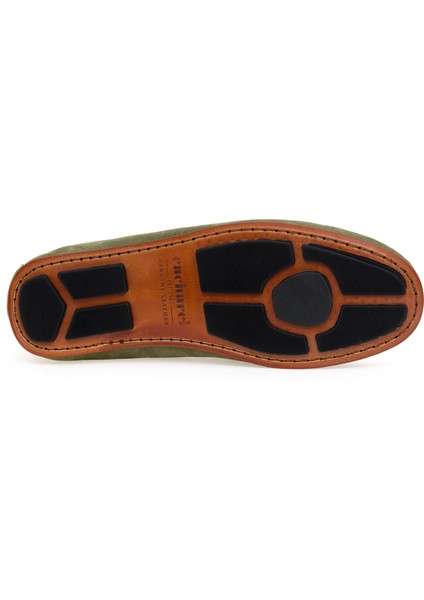 Erkek Haki Loafer Ayakkabı 50268410-VR027