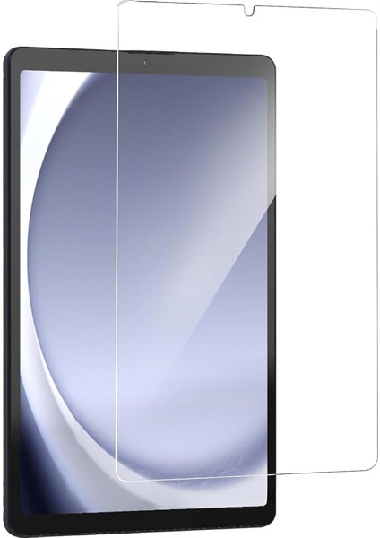 Samsung Tablet Için Tasarlanmış Uçtan Kenara Kapsama Tam Koruma Dayanıklı Temperli Cam (Galaxy Tab A9 X110)