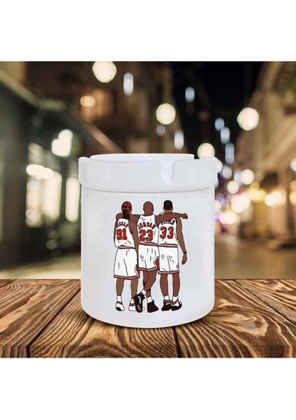 Elite Basketbolcular Baskılı Seramik Kokusuz Küllük Hediyelik Ne Hediye Alınır 1 Adet fırsatları