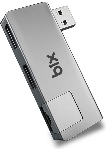 BX22HB USB To USB 3.2 USB 2.0 RJ45 Dönüştürücü Adaptör Hub