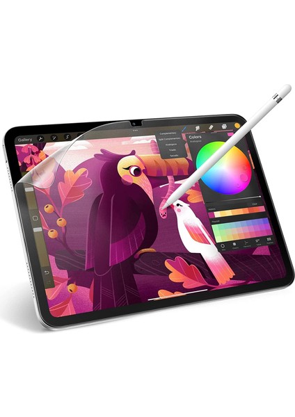 Ipad 10.9 Air 4 2020 Paper Like Kağıt Hissi Kaymaz Yüzey Pet Mat Ekran Koruyucu Çizim Için Ekran Koruyucu Air 5
