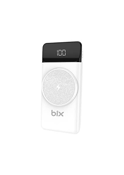 PB102 Mıknatıs Özellikli 10000 Mah USB Pd Qc 4.0 Kablosuz Şarj Powerbank