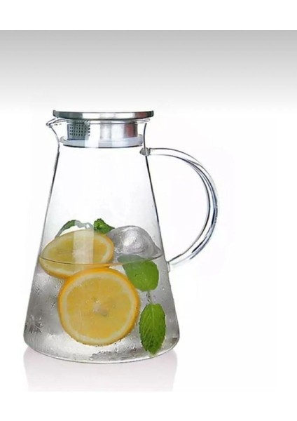 Elite Lüks Borosilikat Cam Sürahi 1400 ml 1 Adet