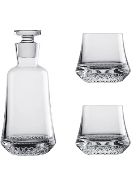Elite Paris Serisi Kristal Viski Şişesi Viski Bardak TAKIMI(92881X1 - 22691X2) 1 Adet