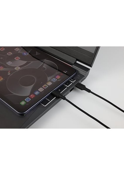 Basic USB A-C Hızlı Şarj Kablosu, Siyah (100 Cm)