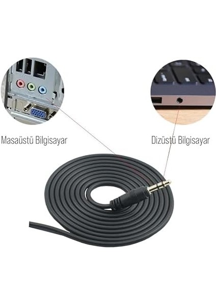 3,5mm Aux Girişli Pc Tablet Mikrofonu (Mc-7)