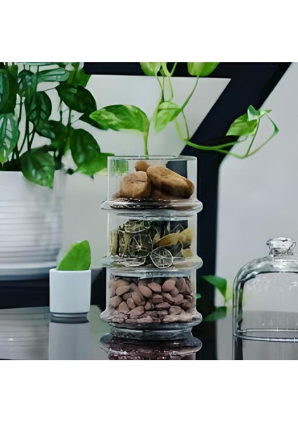 Elite Villa Patisserie Küçük Boy 3 Katlı Drajelik, Kurabiyelik 1 Adet