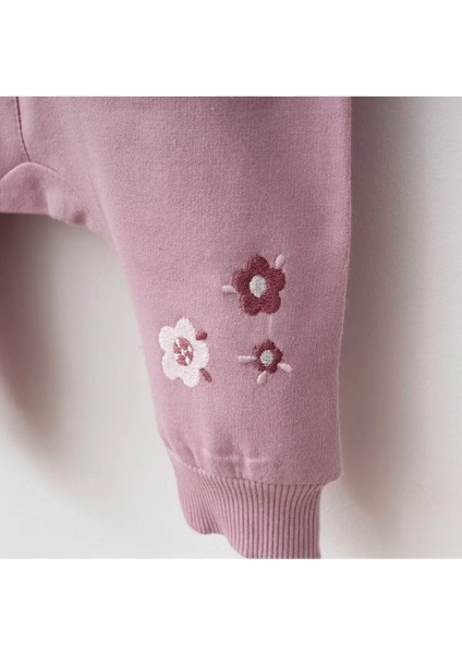 3016 Kız Bebek Çiçekli Yelekli 3'lü Takım modelleri