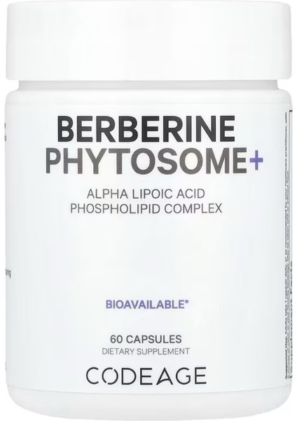 Berberine Phytosome+ 60 Capsules