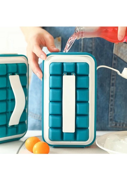 Elite 32 Bölmeli Buz Kalıbı - Açılır Silikon Bölmeli Plastik Küp Buzluk (483483) 1 Adet fırsatları