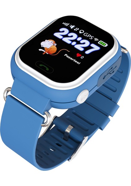 Çocuk Akıllı Saati Konum ve Sesli Görüşme Özellikli, 44 mm, Sarı, 24 Ay Garanti fiyatları