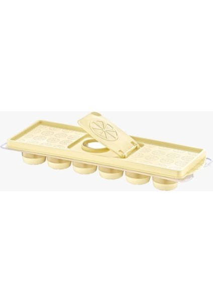 Elite Sarı Mor Silikon Tabanlı Buzluk 2li Set 1 Adet