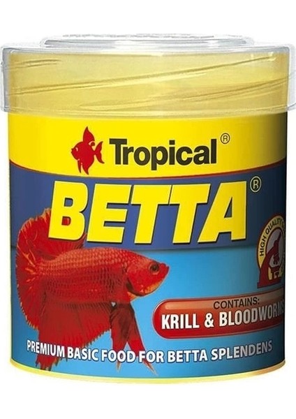 Betta Balıkları Için Pul Balık Yemi 50 ml 15 gr