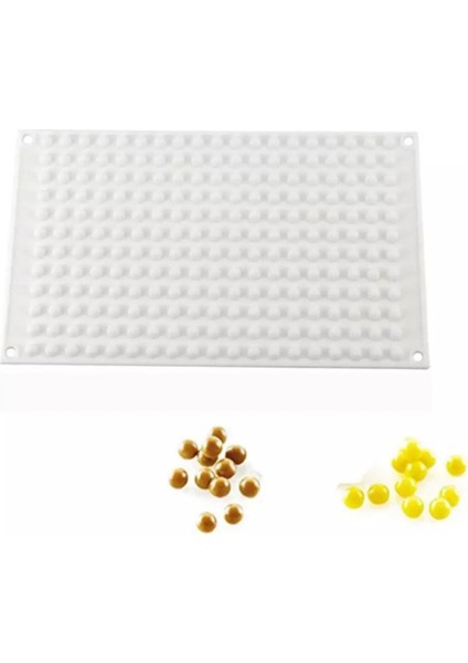 Elite 3D Buz Kalıbı Mini Yuvarlak Buz Silikon Kalıp 1 Adet