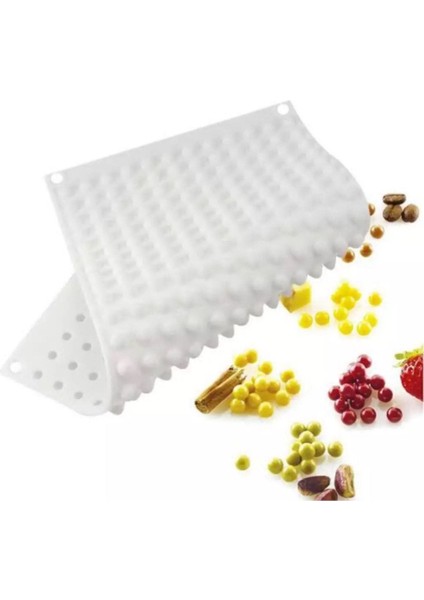 Elite 3D Buz Kalıbı Mini Yuvarlak Buz Silikon Kalıp 1 Adet
