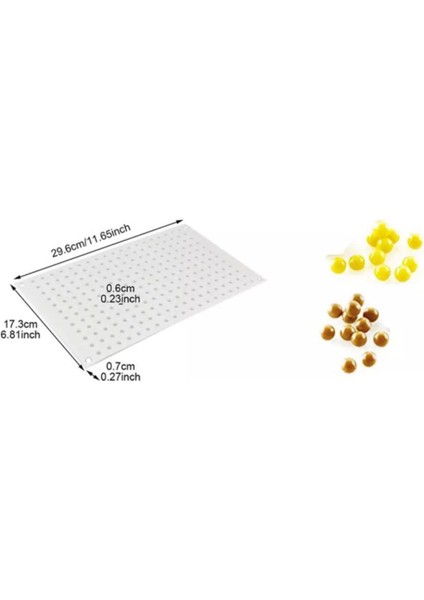 Elite 3D Buz Kalıbı Mini Yuvarlak Buz Silikon Kalıp 1 Adet