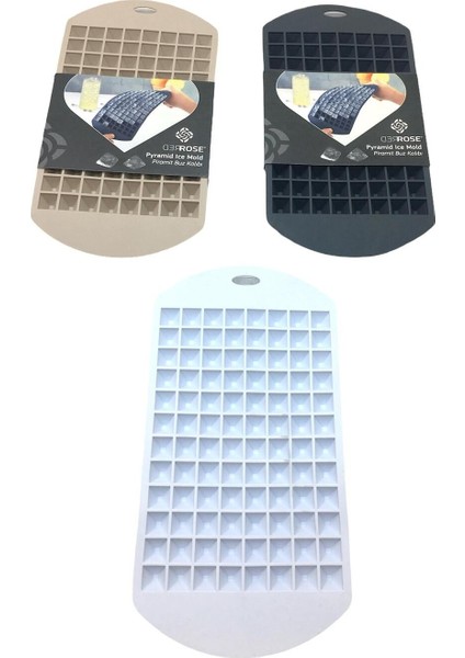 Elite Mini Piramit Silikon Buzluk Kalıp (4767) - TGR7039-1295 1 Adet