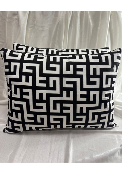 2 Adet Fermuarlı Yastık Kılıfı %90 Pamuk | 50X70 cm