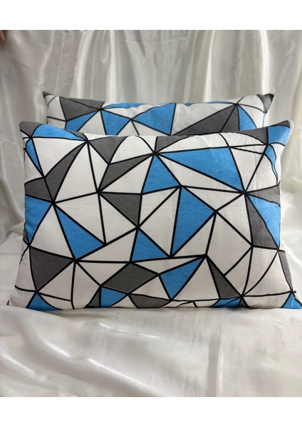 2 Adet Fermuarlı Yastık Kılıfı %90 Pamuk | 50X70 cm