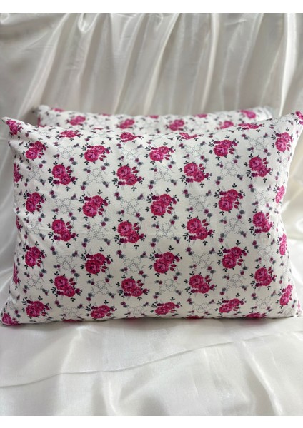 2 Adet Fermuarlı Yastık Kılıfı %90 Pamuk | 50X70 cm
