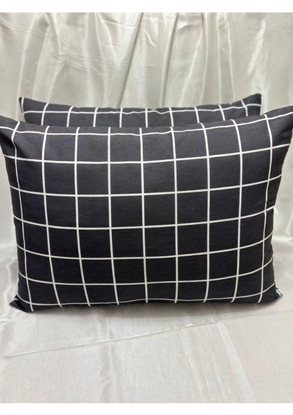 2 Adet Fermuarlı Yastık Kılıfı %90 Pamuk | 50X70 cm